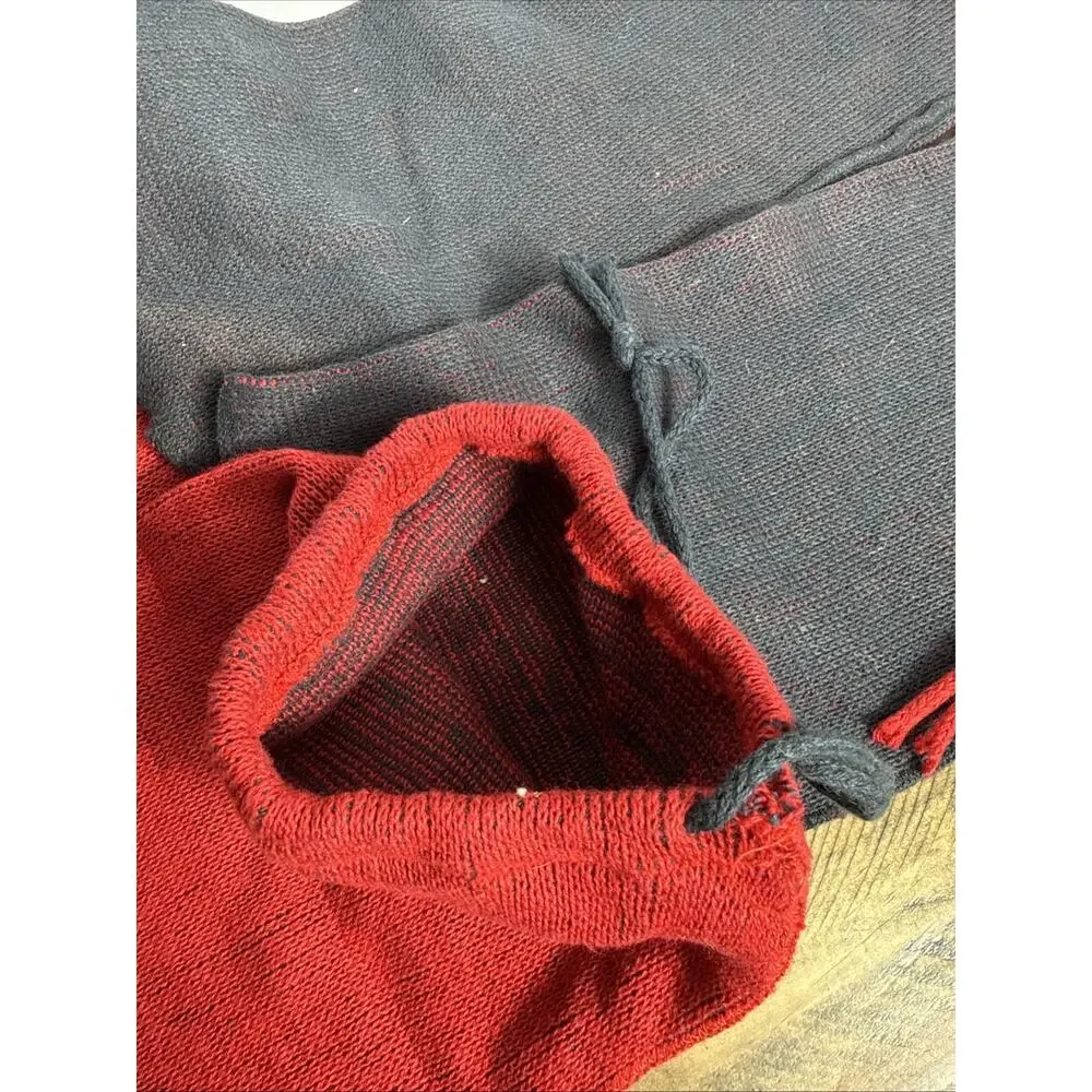 Neiman Marcus Shoes Dust Bags Lot of 5 Red Black Logo Clean Unused Drawstring